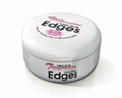HICKS Edges Hair Gel Edge Control Pomade Total Transformations Hair Products 4oz